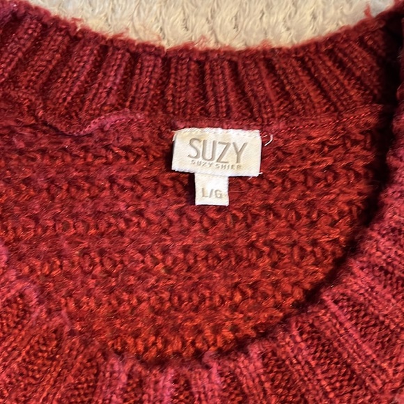 Suzy Shier Women’s Knit Sweater, Size LG. - Picture 2 of 4